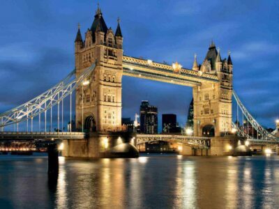 London Tower Bridge at night