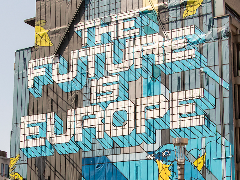 Brussels house The Future is Europe
