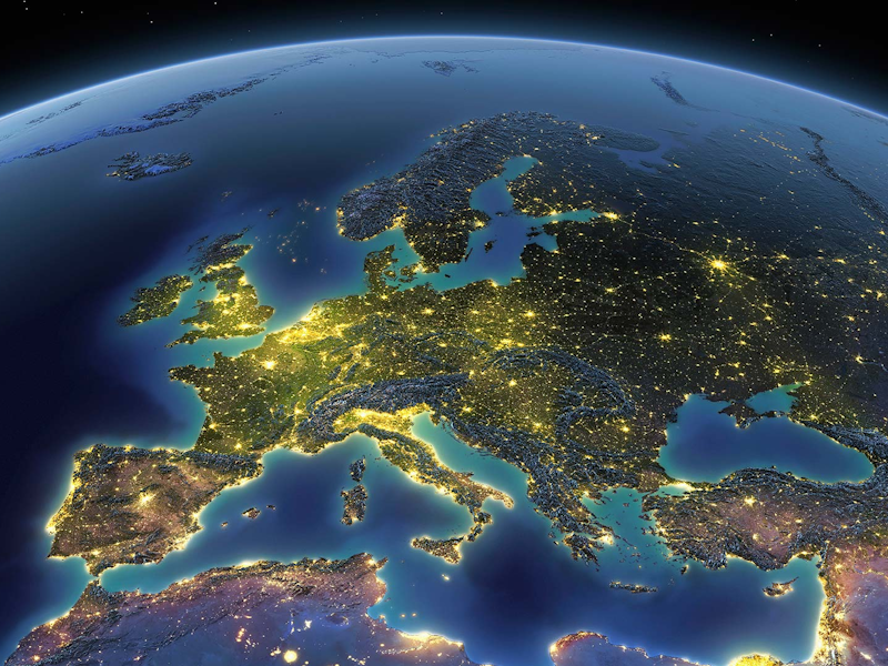 Europe from space
